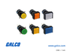 IDEC Pushbutton Illuminated - AL6H-A13-JW - Galco Industrial Electronics