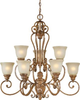 2419-09-41 Mid. Chandeliers-Glass Up - 413740 - Capital Lighting, Inc.