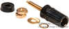 Binding Post, 15A, #6-32, Stud, Black; Product Range Abbatron Hh Smith - 67F4001 - Newark, An Avnet Company