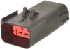 Plug Housing, 6Pos, Ip40, Nylon; Product Range Aptiv/delphi - 34AH3376 - Newark, An Avnet Company