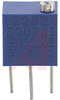 Trimmer;Cermet;Rest 100 Kilohms;PCB;Pwr-Rtg 0.25W;Dim 0.25inLx0.17inWx0.25inH - 70153653 - Allied Electronics, Inc.