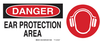 Ear Protection Sign - 70298 - Brady Corporation