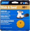 Norton Stick & Sand AO Coarse Grit Paper PSA Vacuum Disc - 7660701815 - Norton Abrasives