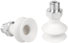 Bellows suction cup (round) with optimal adaptation to uneven surfaces FSGA 25 SI-HD G1/8-AG - 10.01.06.04191 - Schmalz Inc.