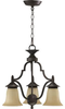 616-3-44 Mid. Chandeliers-Glass Down - 473173 - Capital Lighting, Inc.