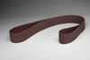 3M 241E Coated Aluminum Oxide Sanding Belt - 100 Grit - 1/4 in Width x 24 in Length - 32407 -- 051144-32407 - Image