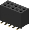 Board-Board Connector Socket, 8 Position, 2Row; Connector Systems Gct (Global Connector Technology) - 67R7516 - Newark, An Avnet Company