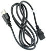 10ft 14 AWG Universal Power Cord - IEC320 C13 to NEMA 5-15P SJT 15A -- P7D14-10 - Image