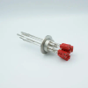 Thermocouple Feedthrough, Type C, 5 Pairs, Miniature Connectors, 2.16 QF / KF Flange - A0783-3-QF - MPF Products, INC.