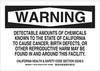 Chemical & Hazardous Material Sign - 125787 - Brady Corporation
