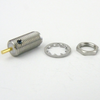 SMA Female (Jack) Bulkhead Connector Pin Terminal, Solder, Passivated Stainless Steel Body, Length 0.66 In - SC7118 - Fairview Microwave Inc.