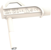 6.6Mm Magnetic Conn, 4Mm R/a Jack, White; Gender Cal Test Electronics - 42AH1342 - Newark, An Avnet Company