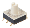 Ultra-Thin DIP Rotary Switch - FD02KR16P-S - NKK Switches