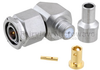 Right Angle TNC Male (Plug) Connector For LL160 Cable, Clamp/Solder -- FMCN1470 - Image