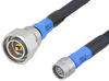 Handheld RF Analyzer Rugged Phase Stable Cable N Male to 7/16 DIN Male Cable 144 Inch Length Using PE-FF430 Coax, RoHS - PE3C4000-144 - Pasternack