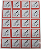 Pre Printed Labl, Vinyl, 40 X 40Mm/pk100 Rohs Compliant Multicomp Pro - 33AK3420 - Newark, An Avnet Company
