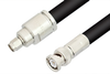 SMA Male to BNC Male Cable 72 Inch Length Using RG214 Coax - PE33519-72 - Pasternack