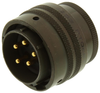 Circular Connector Plug, Size 18, 5 Position, Cable; Product Range Amphenol Industrial - 03H2958 - Newark, An Avnet Company
