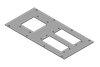 MP Modular Gland Plates- for Control Panels / IP54 - 43887 - icotek Corp