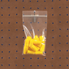 Reclosable Poly Bags w/ Hang Hole, 5