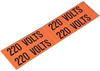 Label, 208 Volts, 57.1 X 12.7Mm, Black/org, Pk5; Label Type Panduit - 51K5853 - Newark, An Avnet Company
