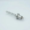 Power Feedthrough, 1000 Volts, 8 Amps, 8 Pins, 0.050″ Kovar Conductors, 1.33″ Conflat Flange - A0863-1-CF - MPF Products, INC.