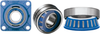 Deep Groove Ball Bearings, Single Row, with Solid Oil - 6008-2RS1/W64 -- 1052270008 - Image