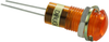 Panel Indicator, 8.2Mm, Orange, 2Vdc; Led Color Dialight - 96Y6351 - Newark, An Avnet Company