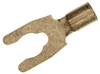 Terminal, Spade/fork, #6, Crimp; Product Range Amp Te Connectivity - 26R1545 - Newark, An Avnet Company