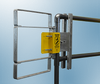 Extended Coverage Self-Closing Safety Gate -- XL Series - Stainless Steel - Image