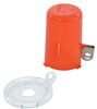 16 MM Push Button Lockout Device with Tall Cover - 130819 - Brady Corporation