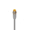 CANopen / DeviceNet, Cordset, single ended: M12 Standard, Male, Straight, 5 pole, with cable type, Black, TPE, DeviceNet MID - 0935 709 104 - Belden Inc.
