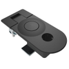 Compression Latch, Sealed Lever Latch, Key Choice, Locking without lock core, 21-31mm Panel, 14-29mm Grip, Zinc Alloy, Powder Coat, Black - C5-93-25 - Southco