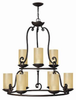 4058OL Mid. Chandeliers-Pillar Candle - 767699 - Capital Lighting, Inc.