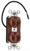 Duplex/Single Receptacle -- PT5362-SCRED - Image