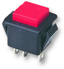 Switch, Spdt, 3A, 12Vdc, Solder, Red; Switch Operation Apem - 26M5860 - Newark, An Avnet Company