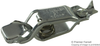 Test Clip, Zinc-Plated Steel, 20A, 16Mm; Connector Type Mueller Electric - 20AH2579 - Newark, An Avnet Company