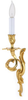 Louis XV Single Sconce: N&ordm; 81051 - 81051 - P. E. Guerin