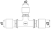 Fittings - Tees-Wyes-Crosses - 340122925 - Georg Fischer Piping Systems Ltd