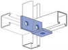Channel/Strut 90 Deg Angle Plate - A1037 GR - Atkore International