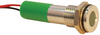 Panel Mount Indicator, Led, 8Mm, Green, 24Vdc; Led Color Apem - 64T3905 - Newark, An Avnet Company