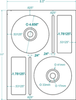 CD Donut Label with Hub Cap® - 312748 - Western Numerical Control