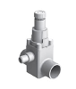 E With Push 2 Lock Handle Pvdf Body Ptfe Diaphragm -- 549902005 - Image