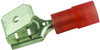 Terminal, Piggyback, 0.25In, Crimp, Red; Product Range Multicomp Pro - 34P2233 - Newark, An Avnet Company