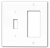 Combination Wallplates - 80707-GY - Leviton Manufacturing