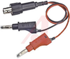 IEC INSULATED BNC (F) TO STACKABLE/RETRACTABLE 4 MM PLUGS - 70197316 - Allied Electronics, Inc.