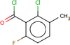 2-Chloro-6-fluoro-3-methylbenzoyl chloride - 2716-7-X1 - SynQuest Laboratories, Inc.