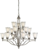 Large Chandeliers-Glass Shade - 3572 - Light Center (The)