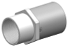 Fittings - Adapters-transitions -- 9868-005SS - Image