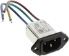 Power Inlet Filter, Medical, 1A, 250Vac; Connector Type Corcom - Te Connectivity - 40P8446 - Newark, An Avnet Company